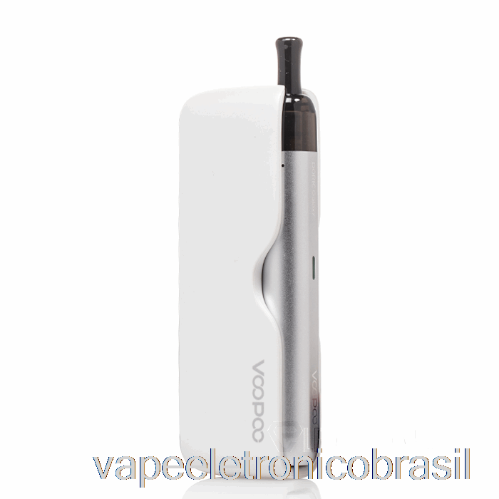 Vape Eletrônico Voopoo Doric Galaxy 10w Kit Completo Prata E Branco